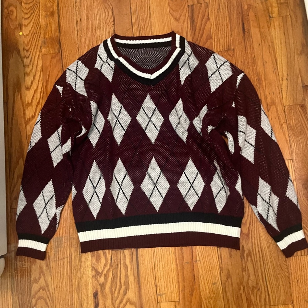 SHEIN patterned sweater